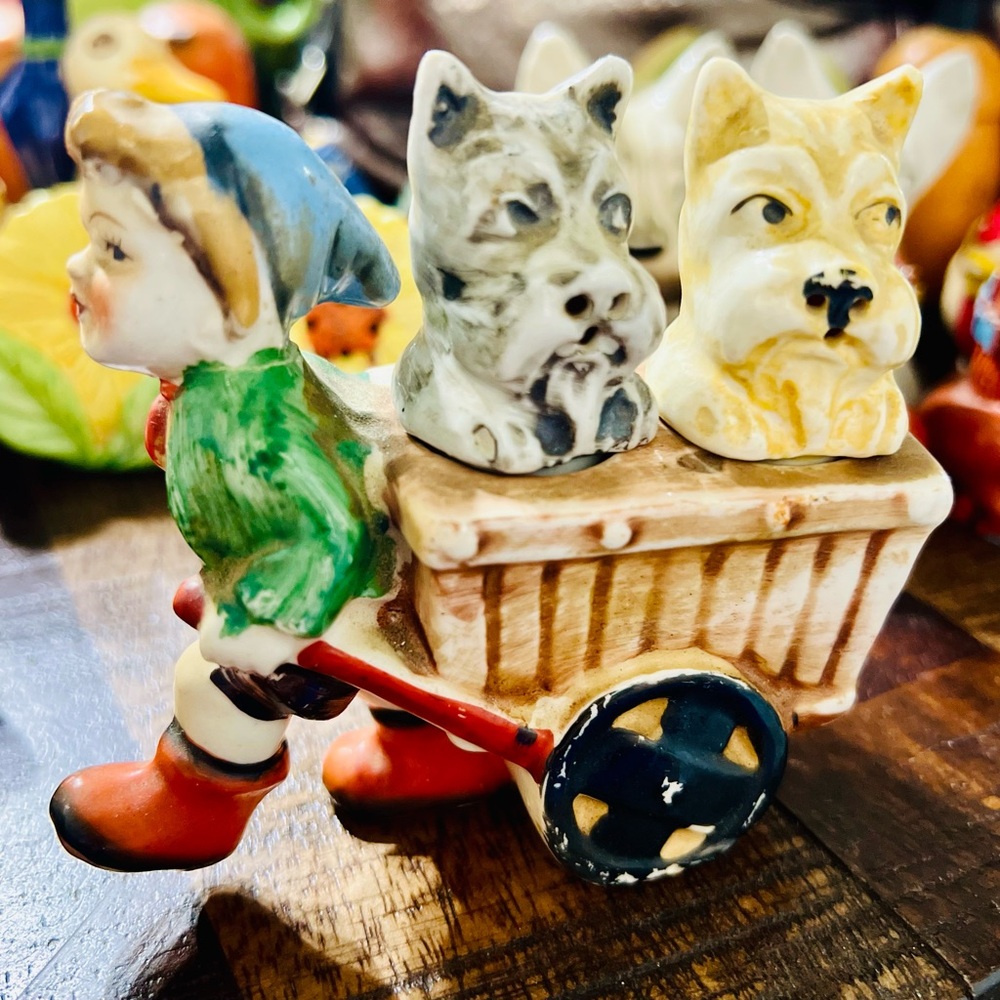 Vintage Salt and Pepper Shakers